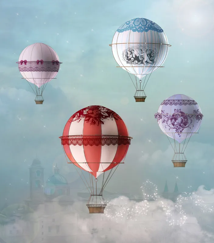 Fototapeta Kolorowe balony